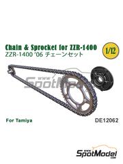 Scale Motorsport 7245: Carbon fibre pattern decal set 1/12 scale